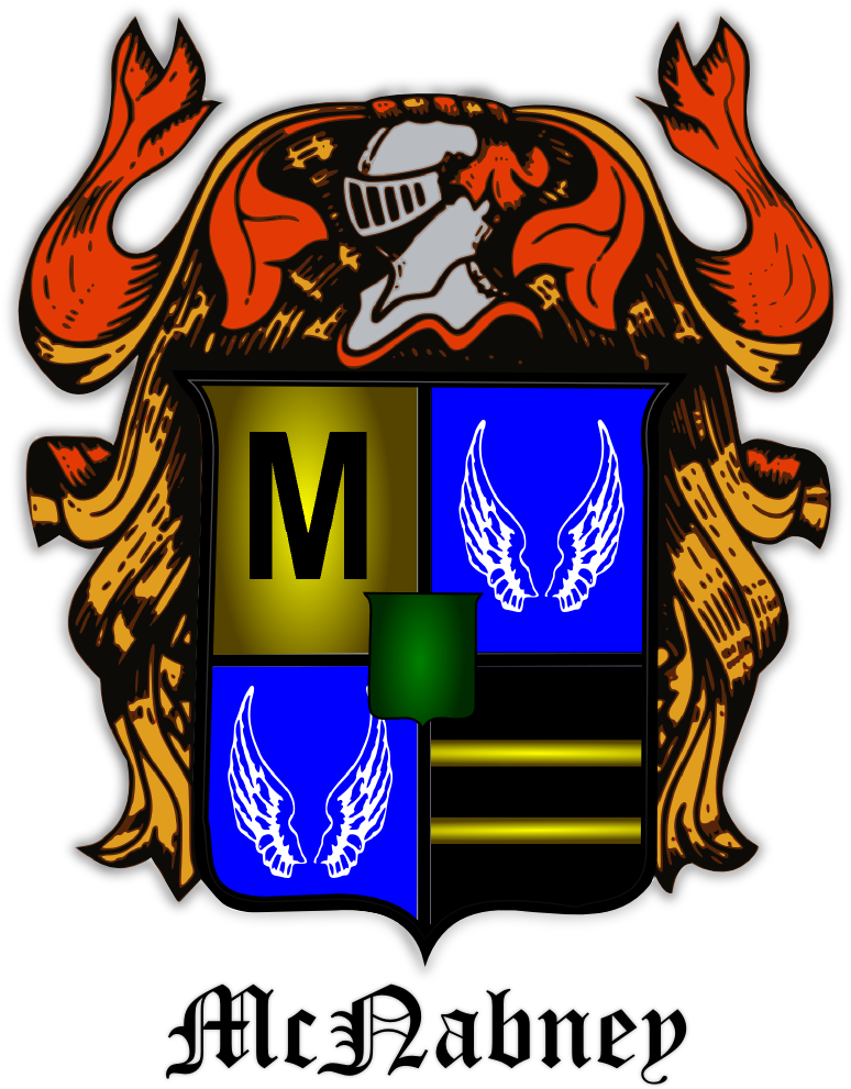 Mcnabney Coat Of Arms - Coat Of Arms Clipart (1000x1000), Png Download