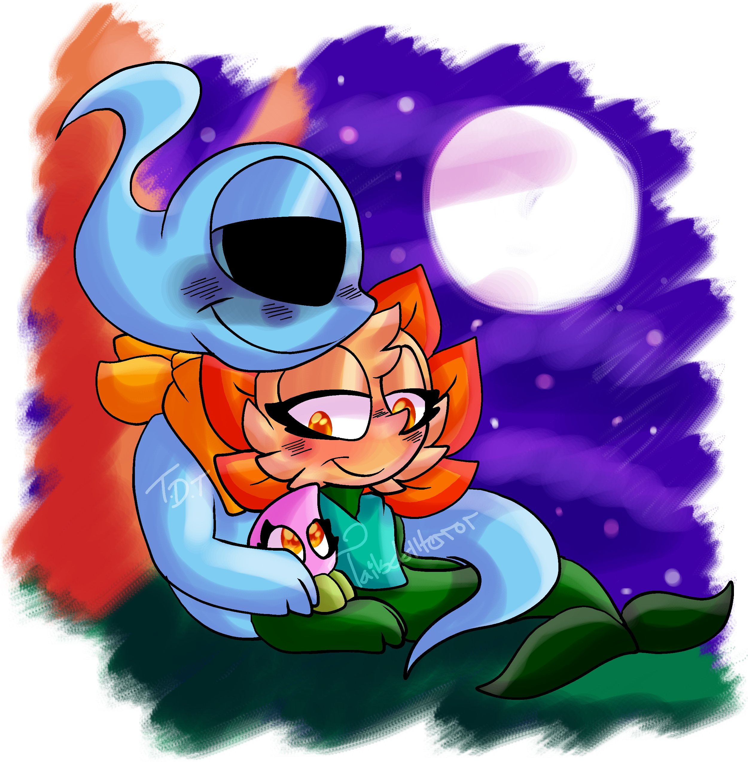 Family Night - Cartoon Clipart (2568x2656), Png Download