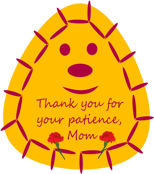 Mother's Day Computer Icons Family Holiday - Thank You, Fall Leaves Heart Card Clipart (625x750), Png Download