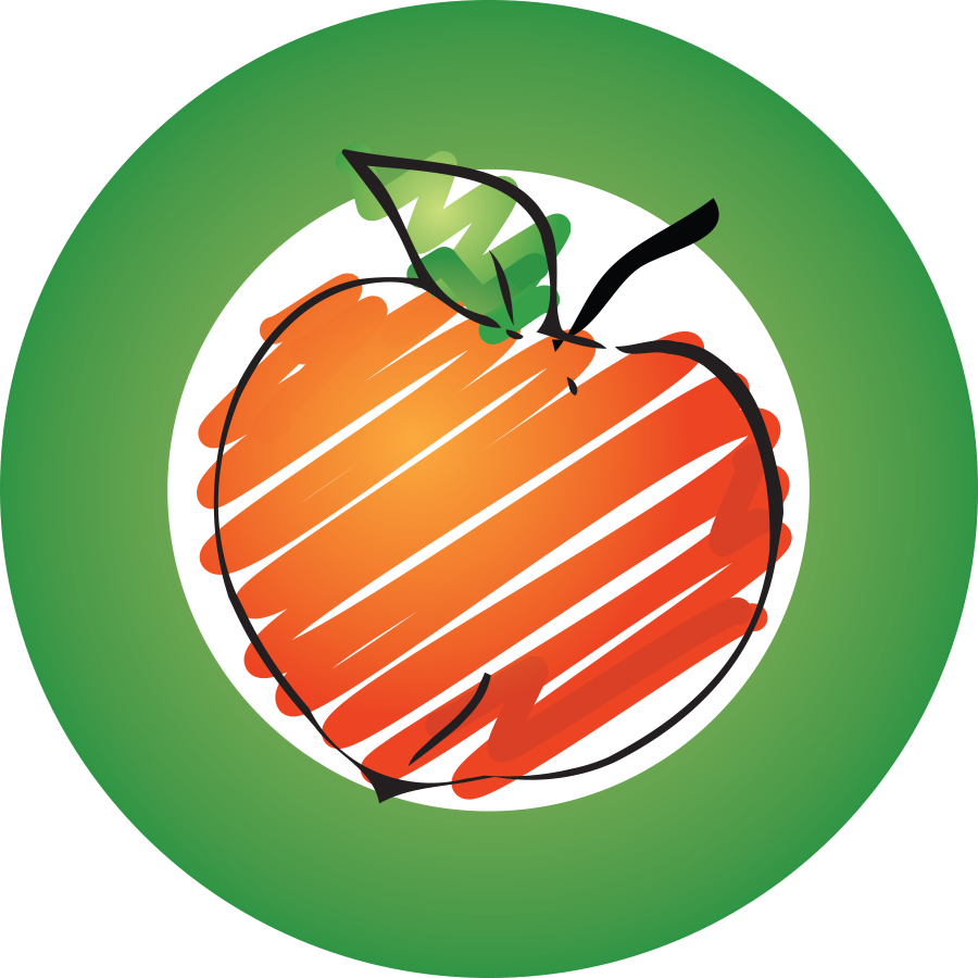 Peach Orchard Dental Care - Fruit Illustration Clipart (900x900), Png Download