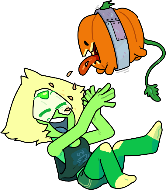 Steven Art,peridot,su Персонажи,pumpkin - Steven Universe Clipart (600x800), Png Download
