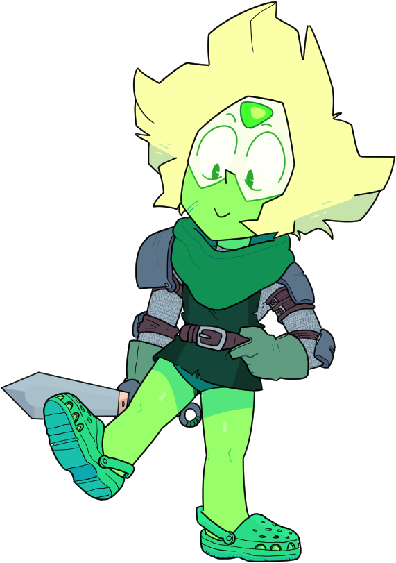 Steven Art - Peridot Clipart (675x876), Png Download