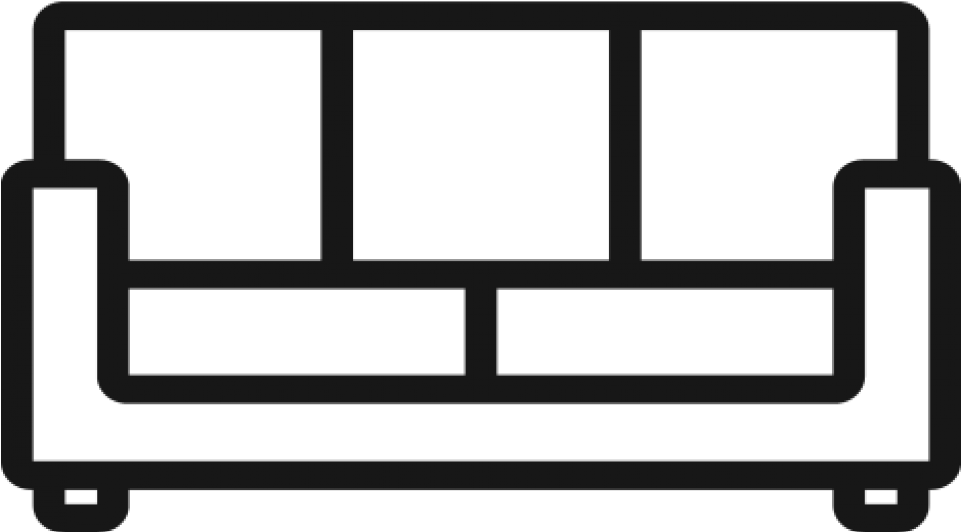 You Can't Beat Our Discount Prices On New And Lightly - Couch Clipart (960x600), Png Download