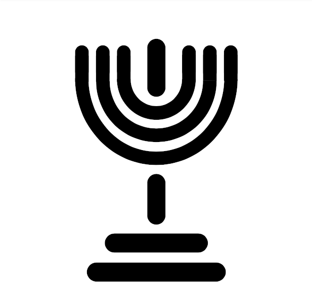 Menorah Clipart 7, Buy Clip Art - Thumbnail - Png Download (616x616), Png Download