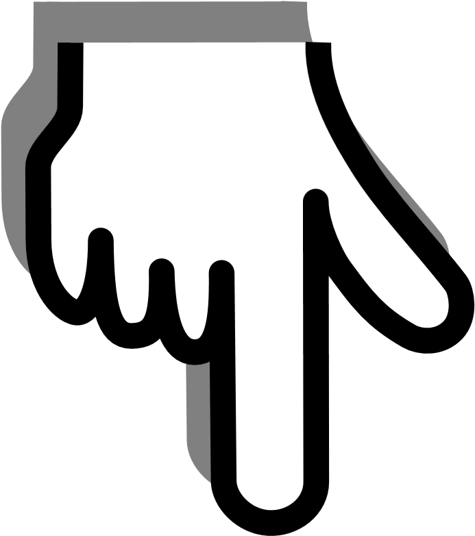 December 2018 Community Connect - Down Arrow White Png Clipart (800x933), Png Download