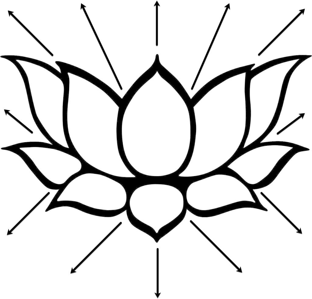 Line Art Image Pencil - Handmade Twisted Three Metal Medicine/ Healing Spiral Clipart (1024x1024), Png Download