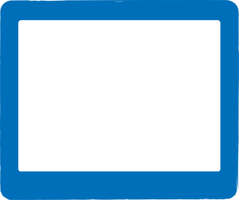 Cell Phone Icon Blue Clipart (946x791), Png Download