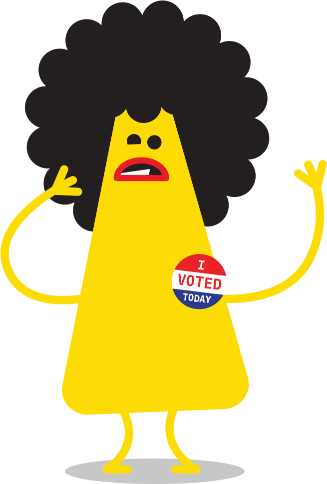 Election Day Distractions Washington Post - Animated Election Clipart - Png Download (757x999), Png Download