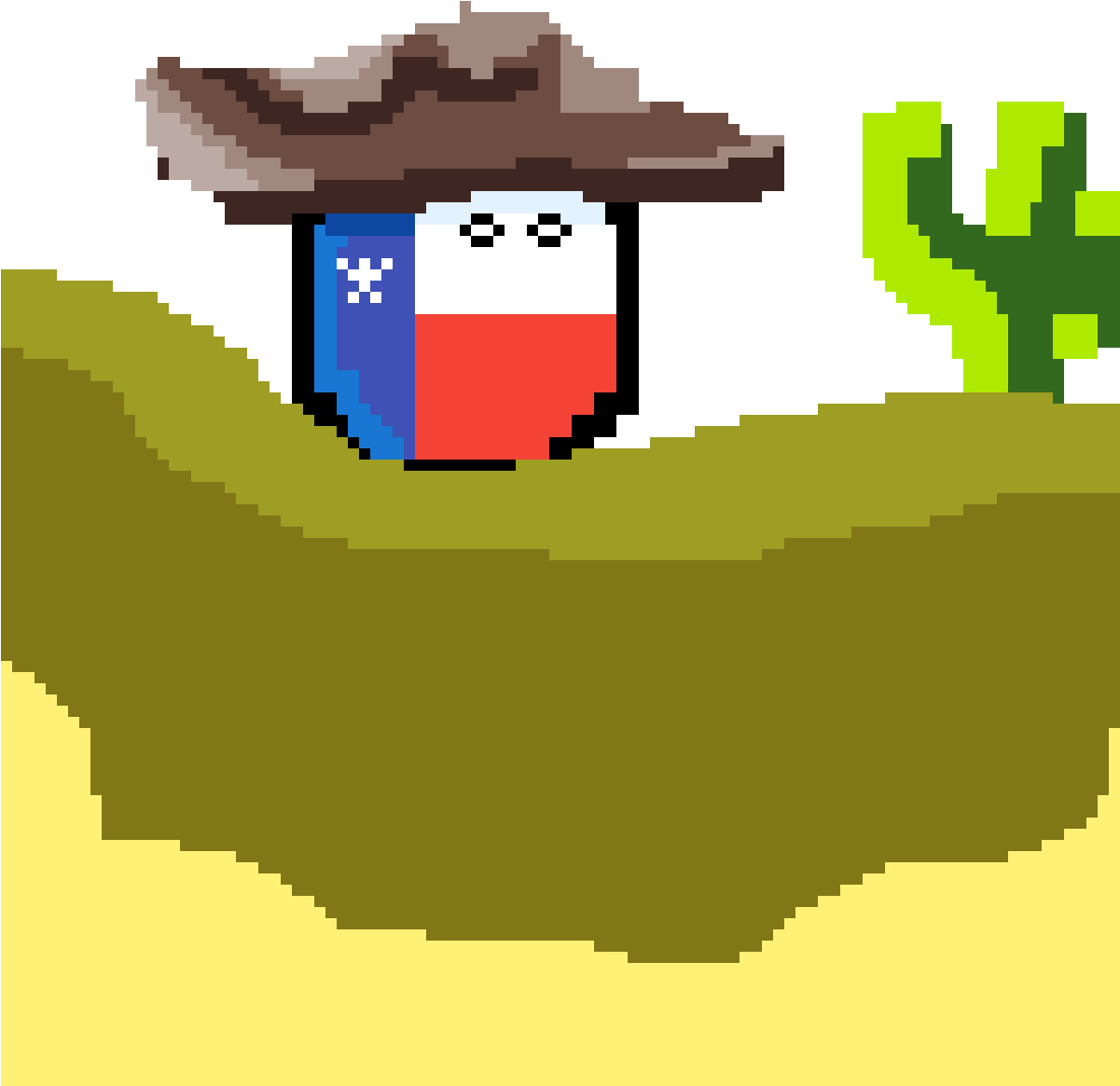 Texas Is Lost - Cartoon Clipart (1200x1200), Png Download