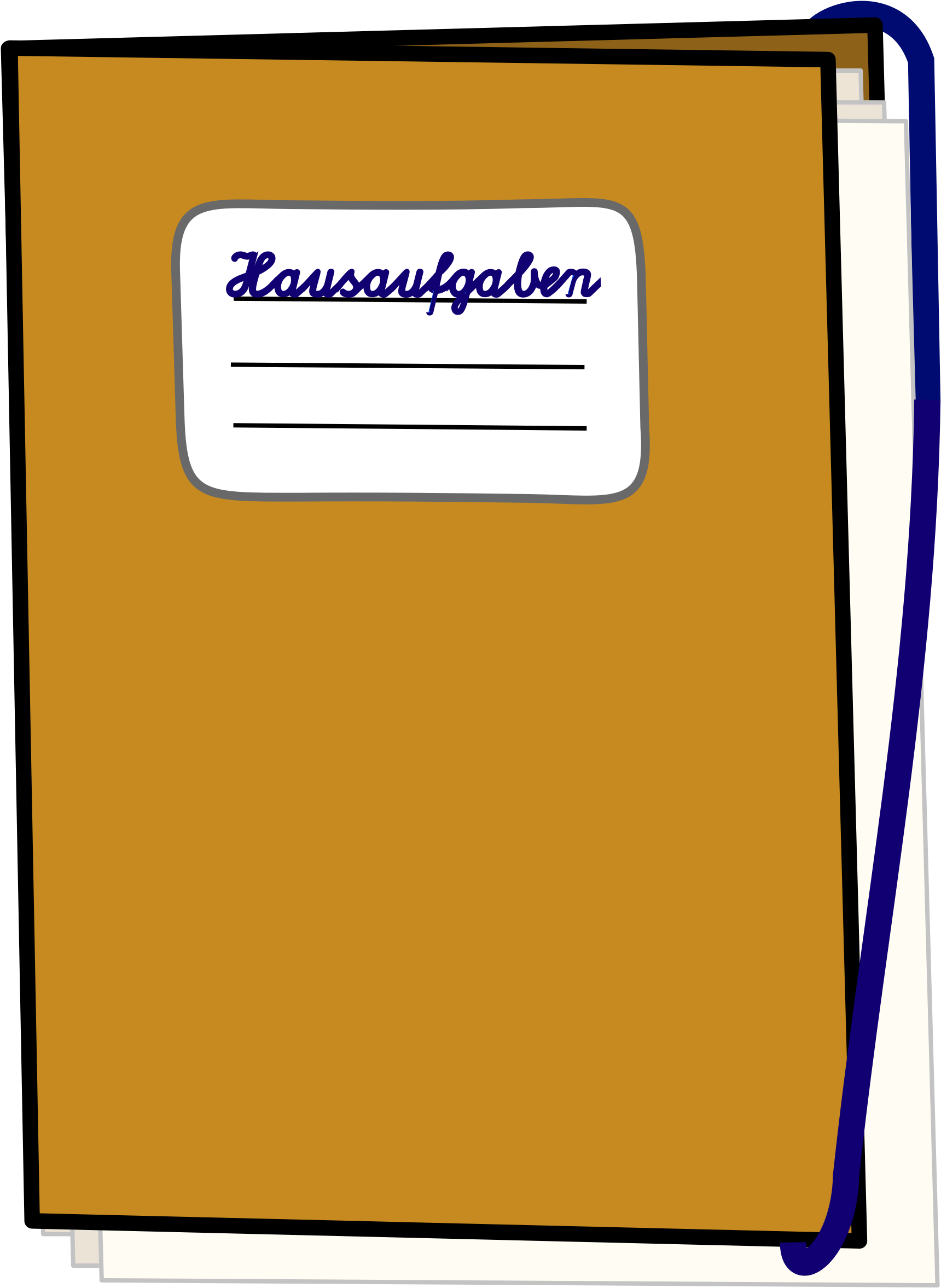 Clipart Jurismappe Clipart Photo Editor Online Clip - Hausaufgabenmappe Clipart - Png Download (1840x2400), Png Download