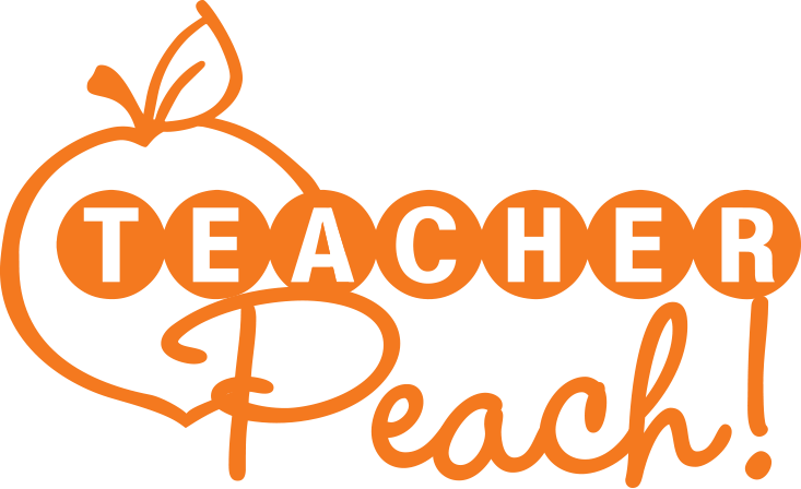 Teacher Peach Clipart (733x448), Png Download