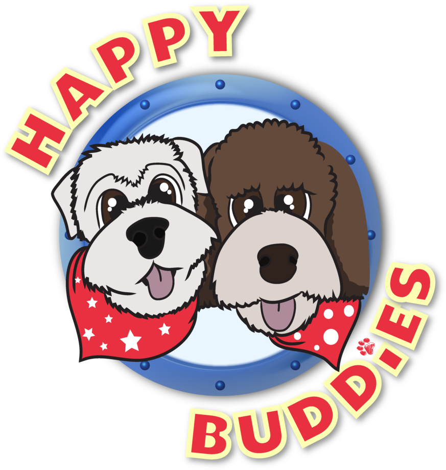 Puppy School In Dorking And Reigate - Happy Buddies Dog Training & Pet Care Services Clipart (1000x1000), Png Download