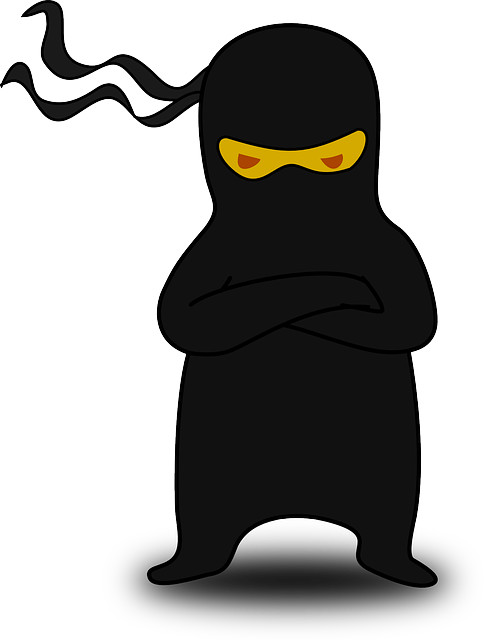 Office Ninja - Free Ninja Clipart (486x640), Png Download