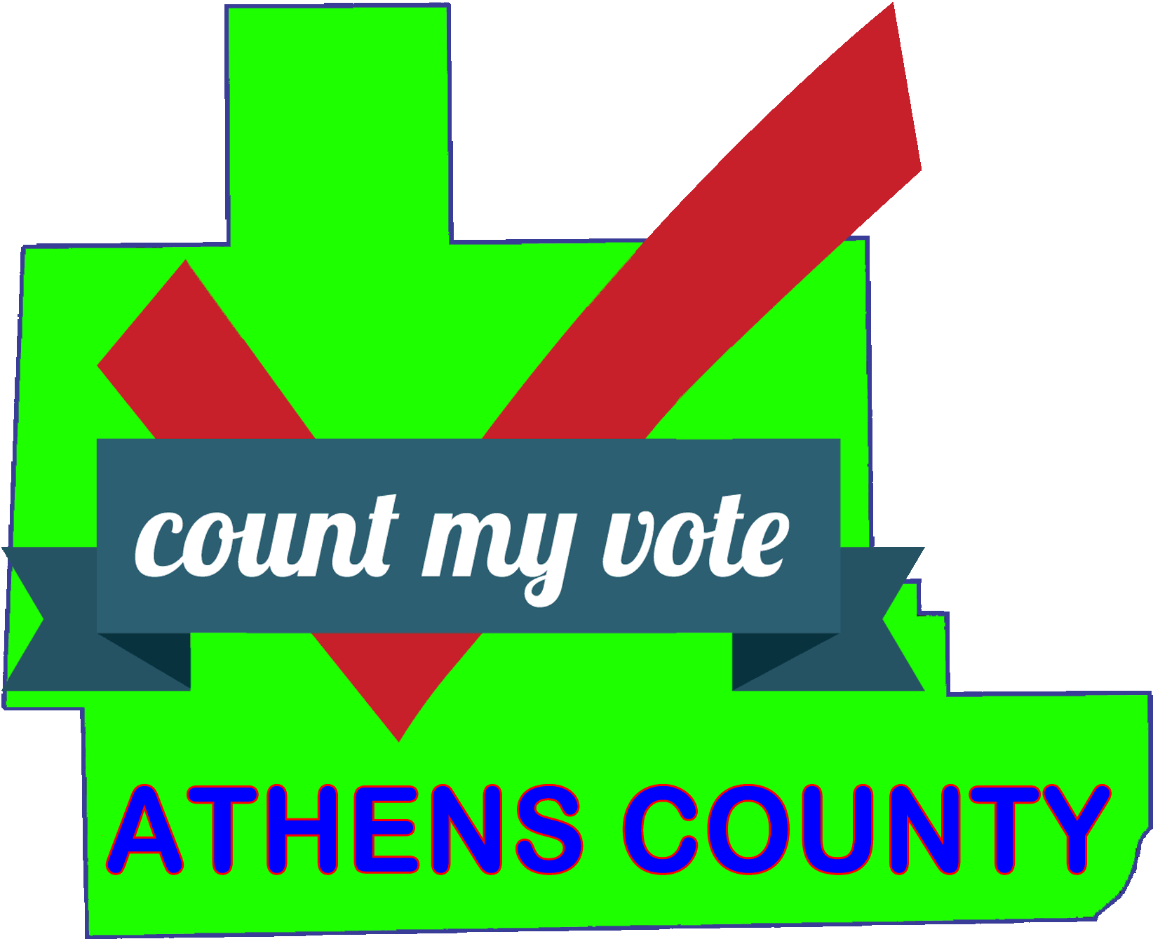 Count My Vote Athens County - Codecademy Clipart (1644x1339), Png Download