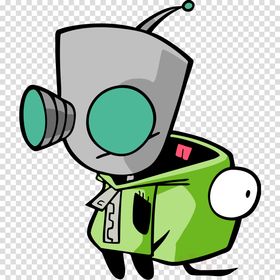 Download Gir From Invader Zim Clipart Tallest Red Ms - Gir Invader Zim Drawing - Png Download (900x900), Png Download