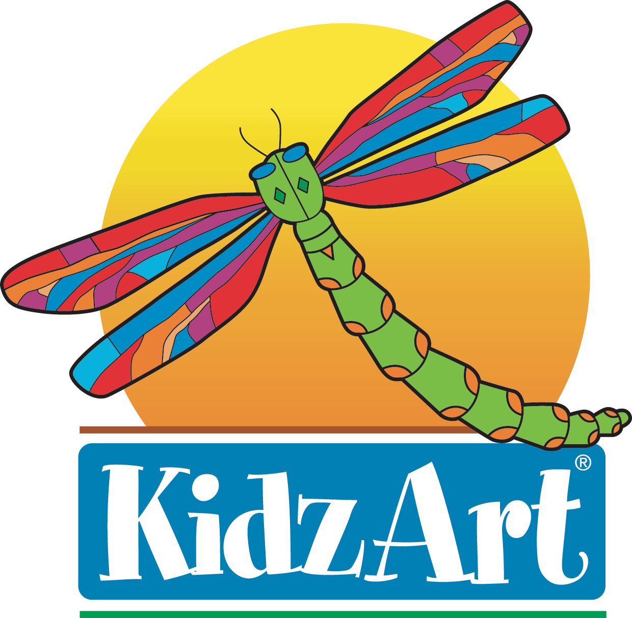 Pirates & Mermaids Camp - Kidzart Logo Png Clipart (1240x1213), Png Download