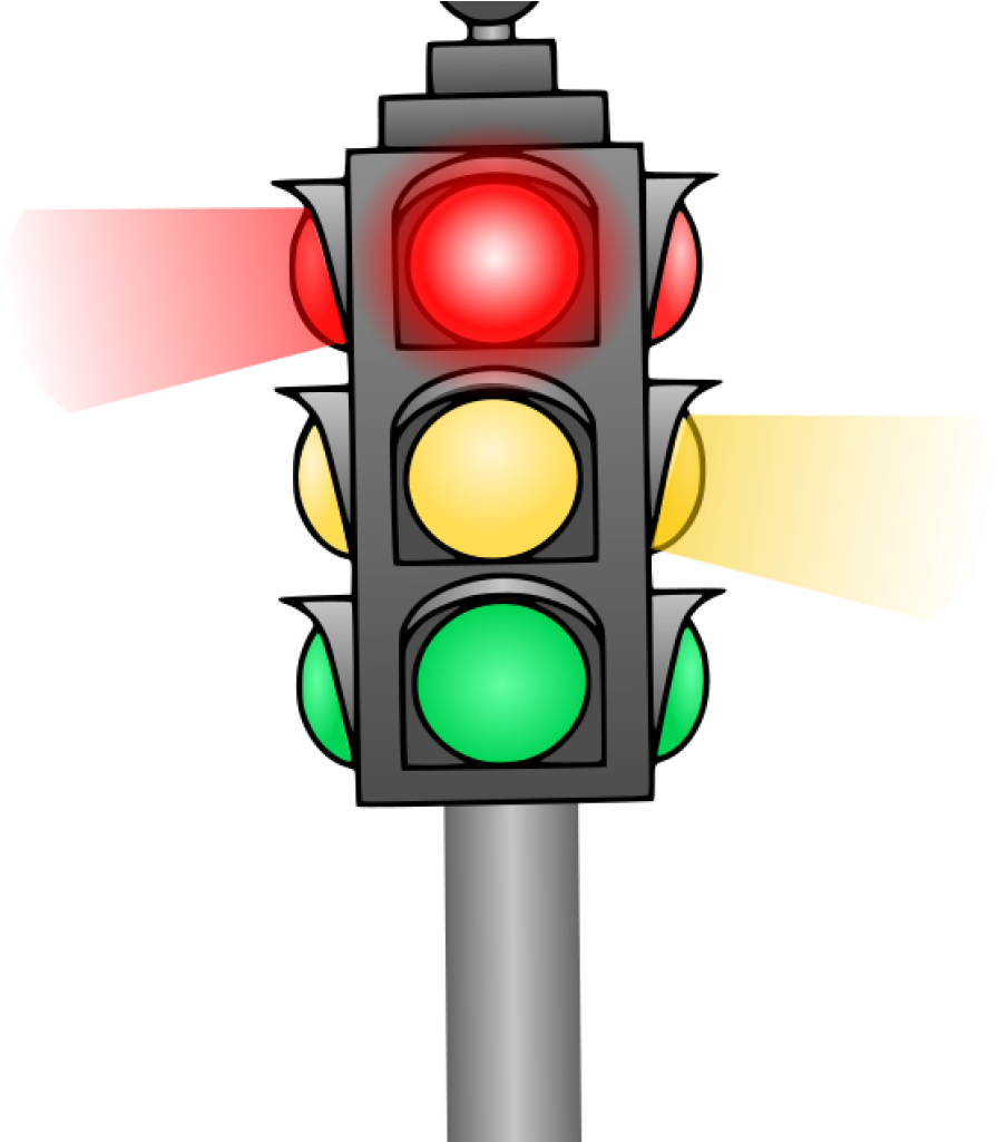 Stop Light Clip Art Traffic Light Clipart Clipart Panda - Traffic Light Clipart Transparent Background - Png Download (1024x1024), Png Download