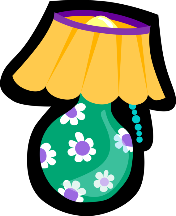 Download Vector Illustration Of Electric Light Fixture Lamp Clipart