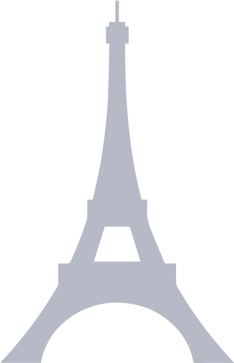 Choose A Pattern - Simple Eiffel Tower Clipart (833x833), Png Download