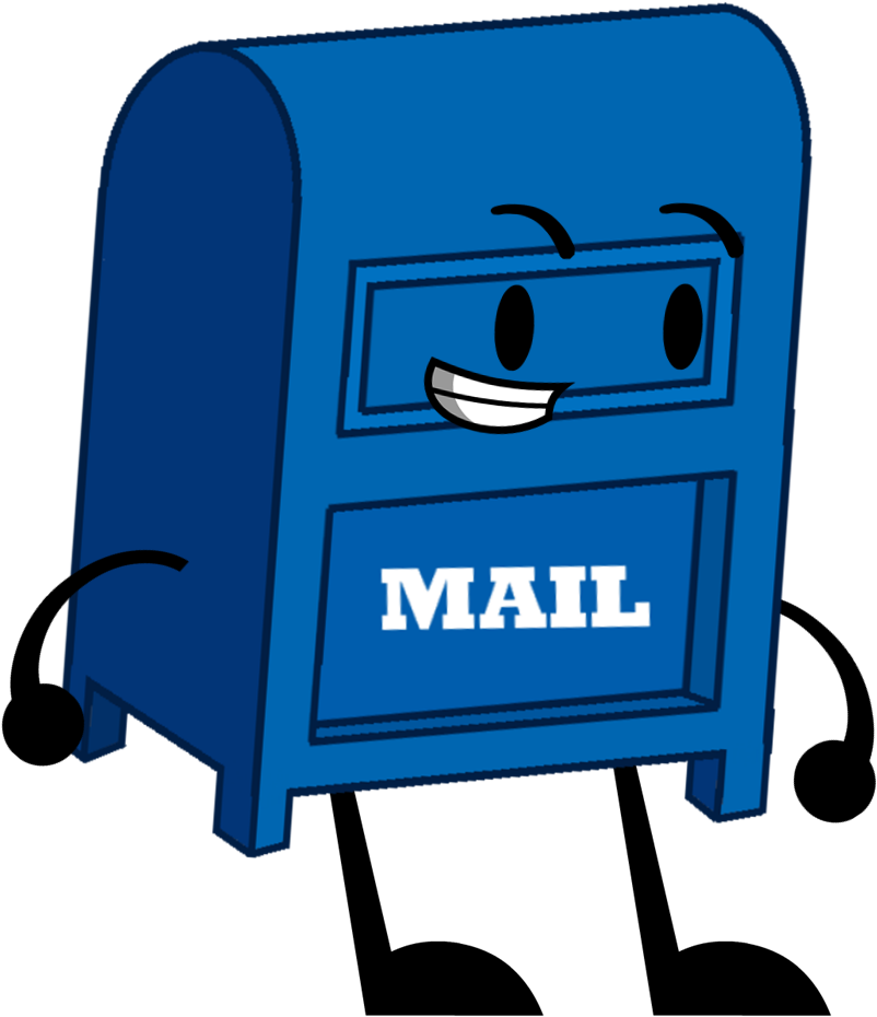 Mailbox Clipart Empty Mailbox - Bfdi Mailbox - Png Download (916x992), Png Download