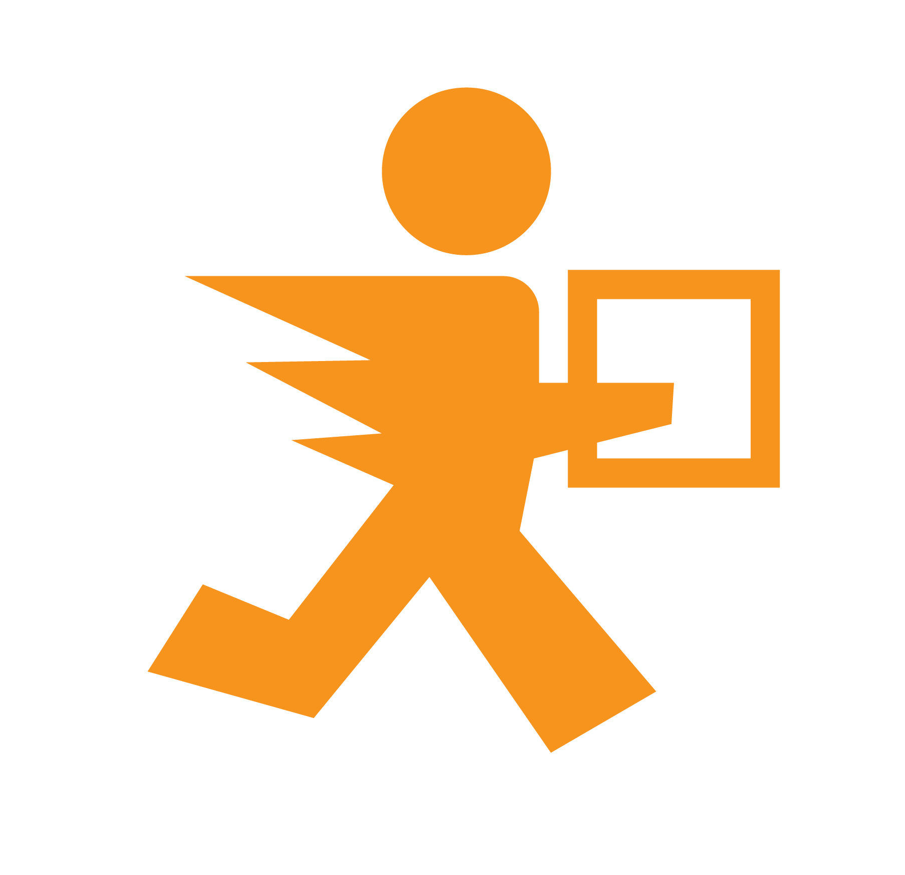 Runningman Instant Delivery - Runningman Delivery Clipart (1895x1799), Png Download