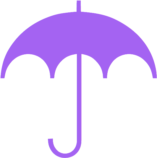 Umbrella Clipart Free Clipart Images - Purple Umbrella Clip Art - Png Download (578x578), Png Download