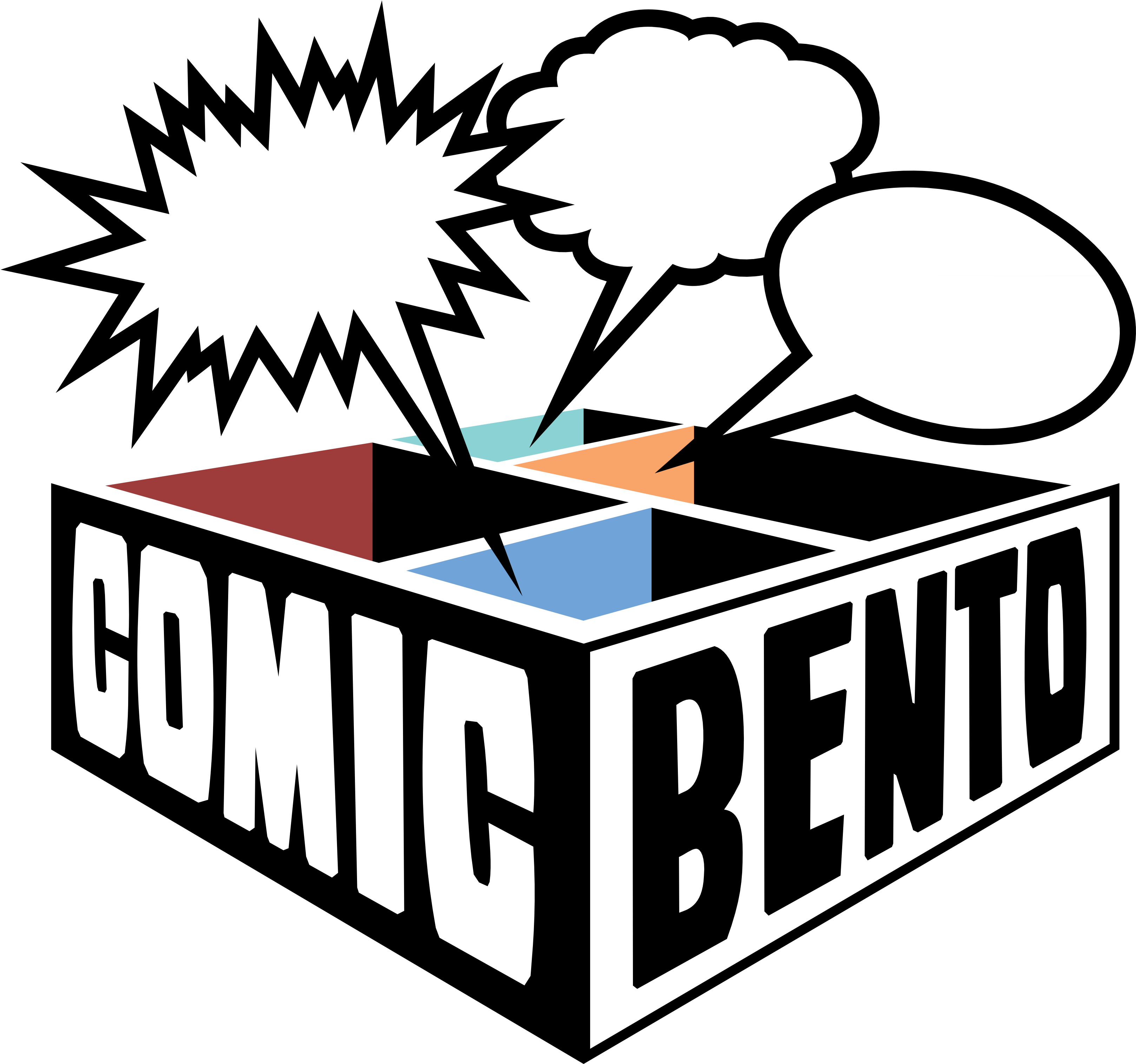 Subscription Box Review - Comic Bento Logo Clipart (4000x4000), Png Download