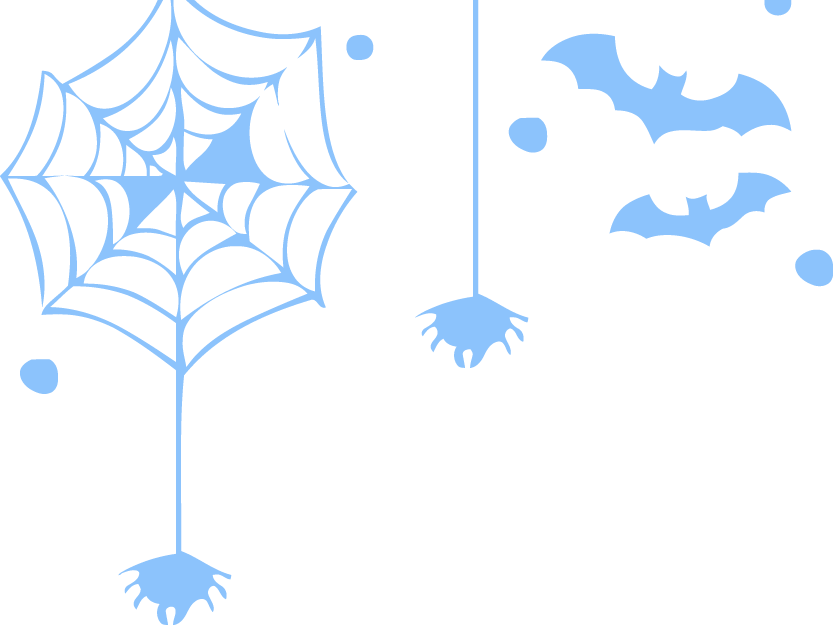 Free Online Spider Webs Spiders Bats Vector For Design - Spider Web Clipart (833x625), Png Download