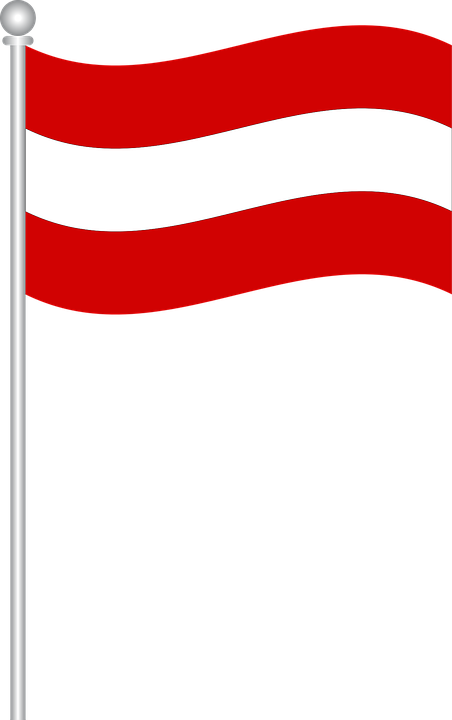 World Flags Clipart 24, Buy Clip Art - Flag Of Austria - Png Download (452x720), Png Download