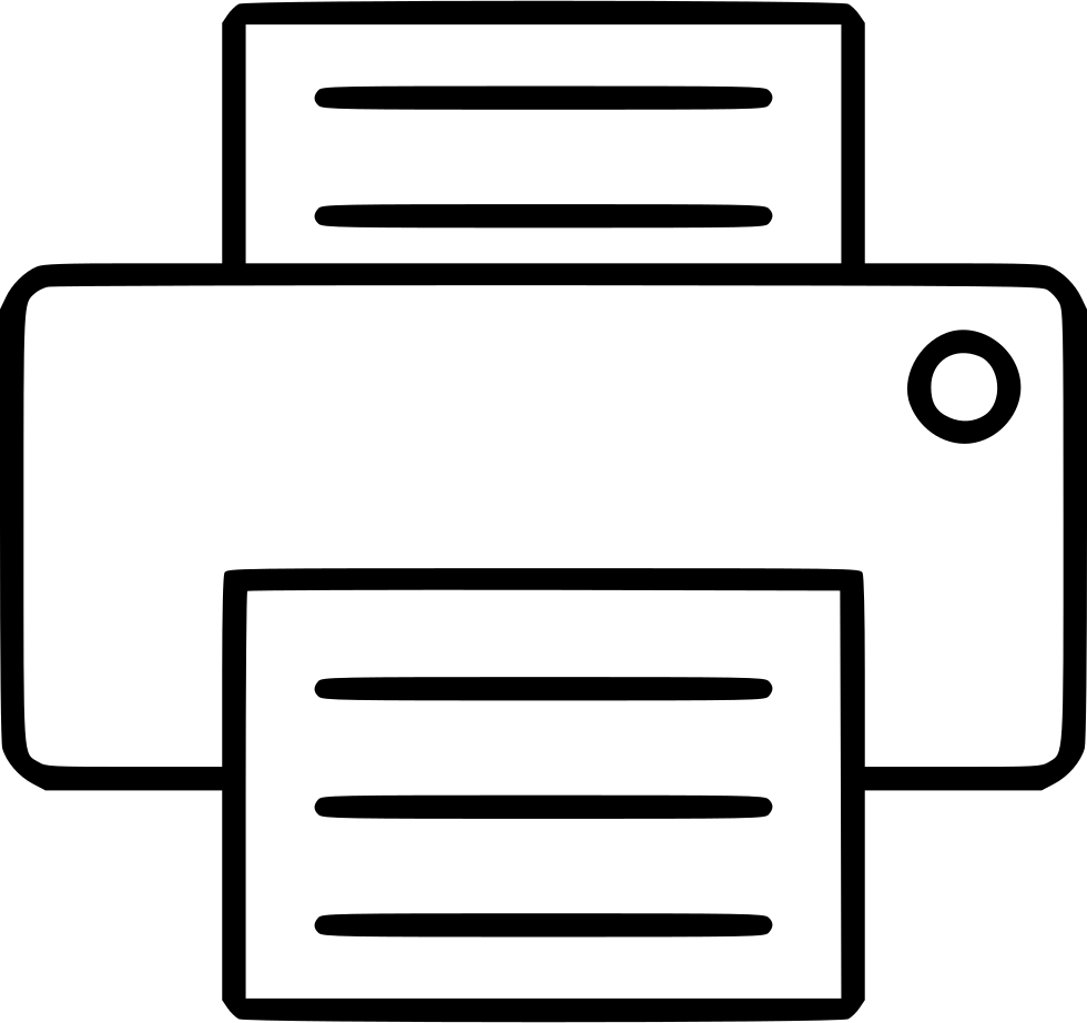 Printing Print Printer Print Shop Copy Shop Clipart (980x922), Png Download