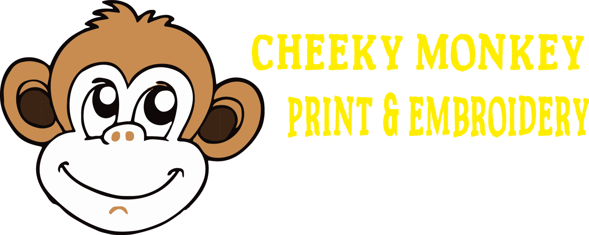 Navigation - Cartoon Monkey Clipart (1961x782), Png Download