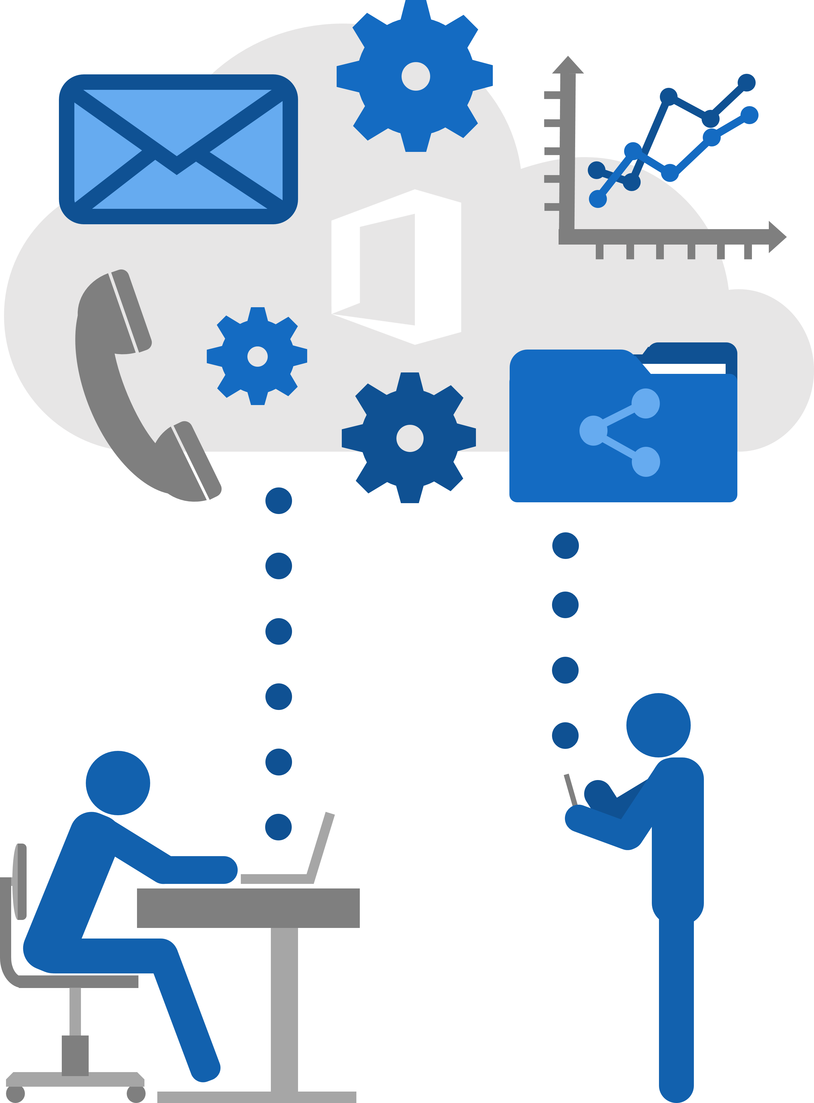 Office 365 Services Clipart (2846x3856), Png Download