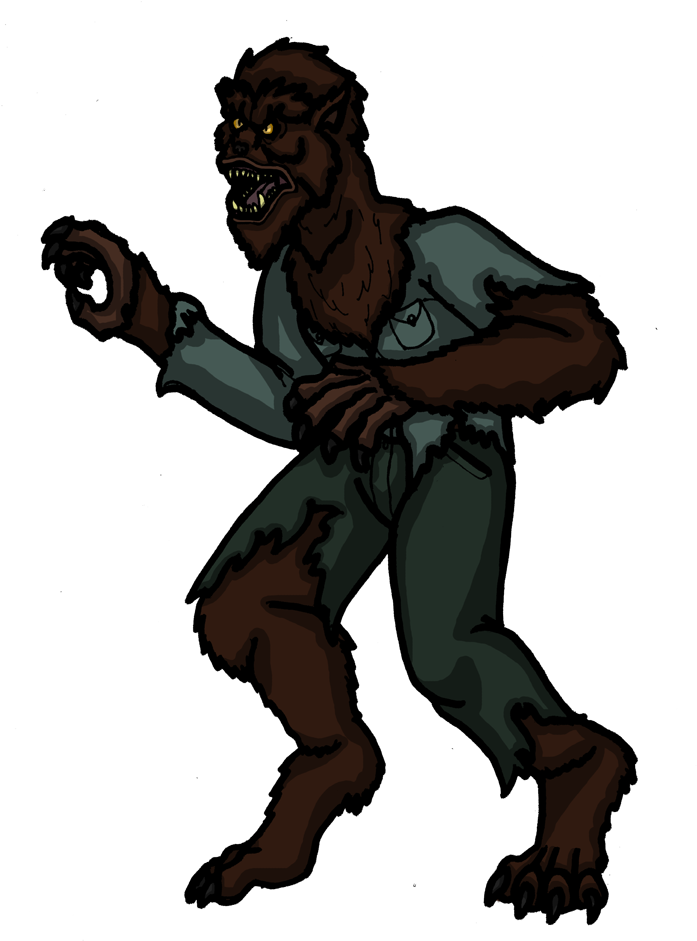 Wolf Man Png Transparent Clipart (700x961), Png Download
