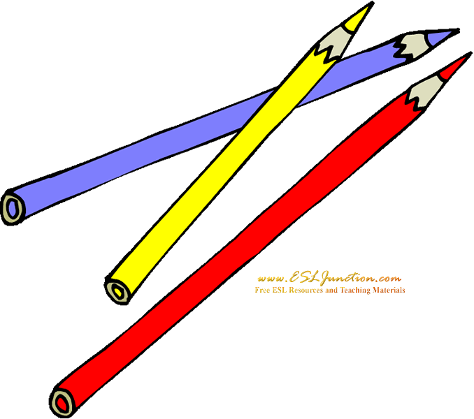 Colouring Pencils Clipart (678x600), Png Download