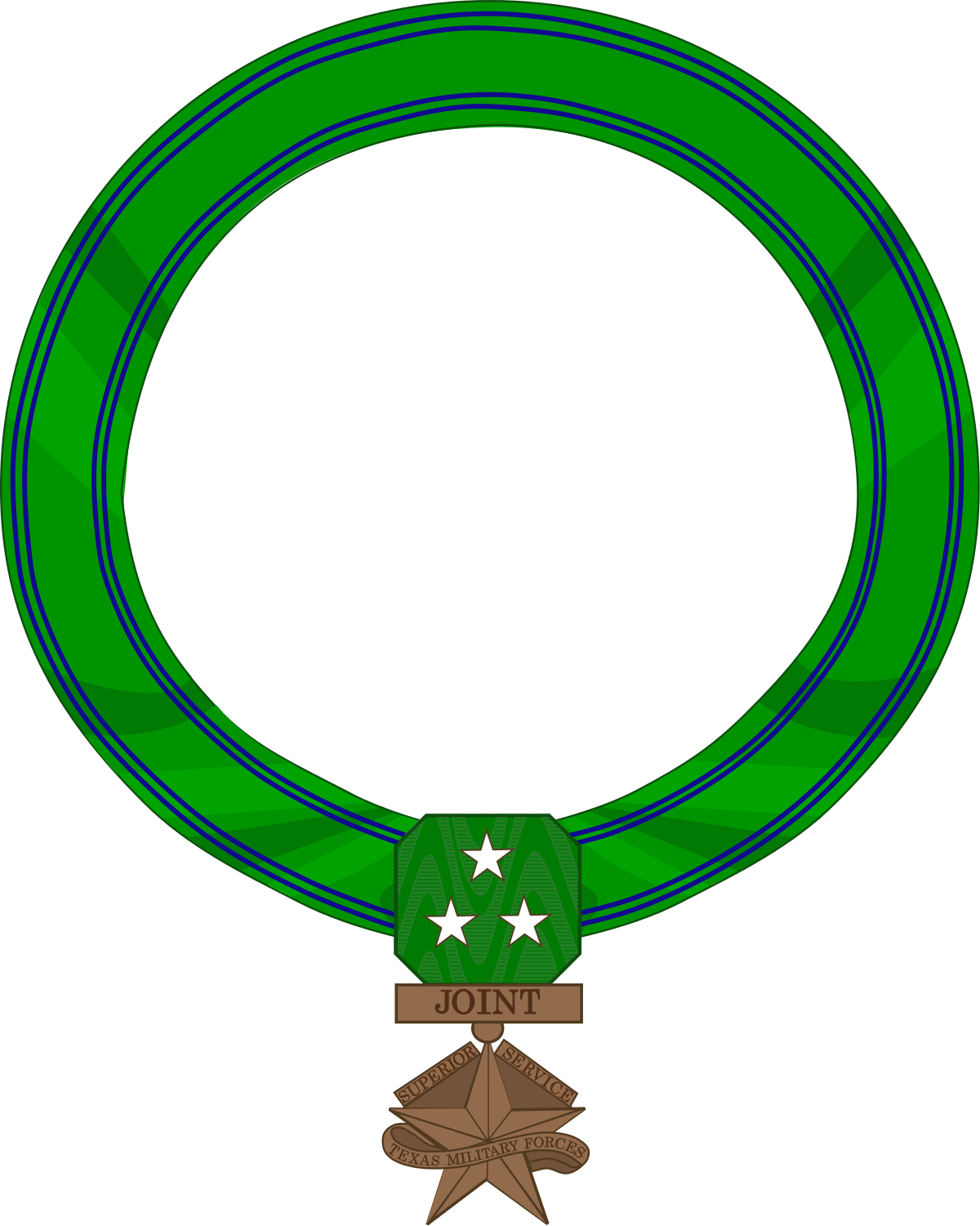 Texas Superior Service Medal Clipart - Full Size Clipart (#1397017