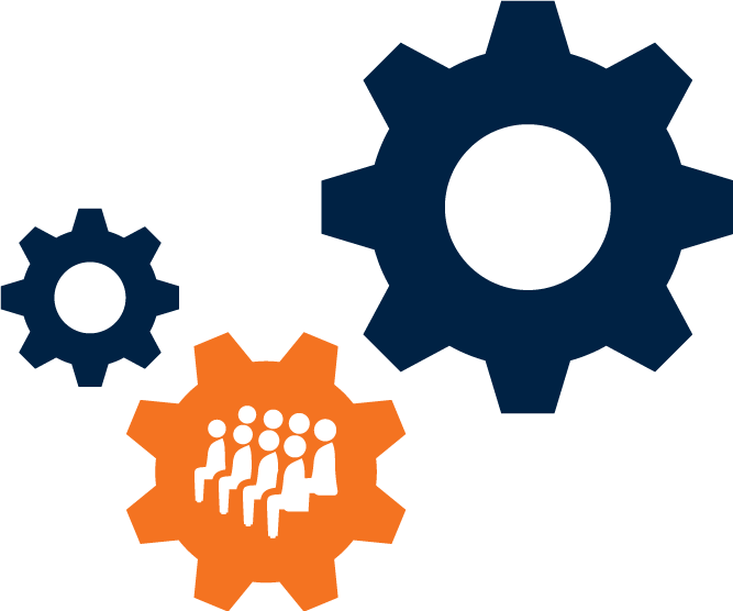 Rather Than Letting Students Find Their Own Paths Through - Cogwheels Icon Png Clipart (667x556), Png Download