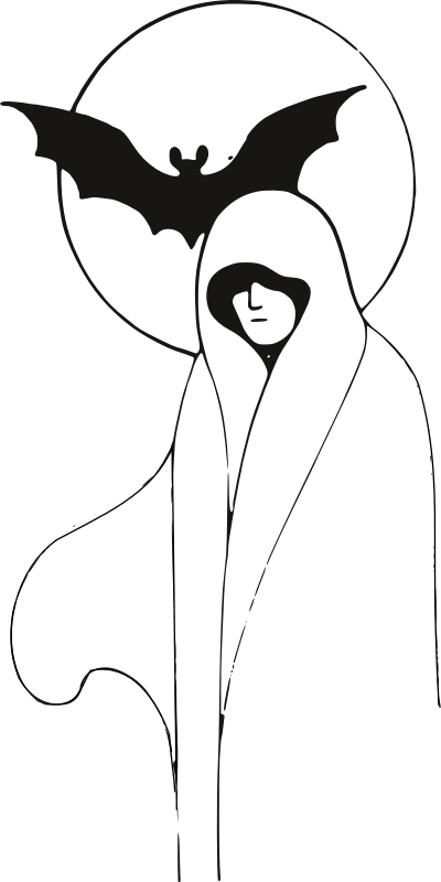 Ghost Clipart White Lady Ghost - White Lady Ghost Drawing - Png Download (400x800), Png Download