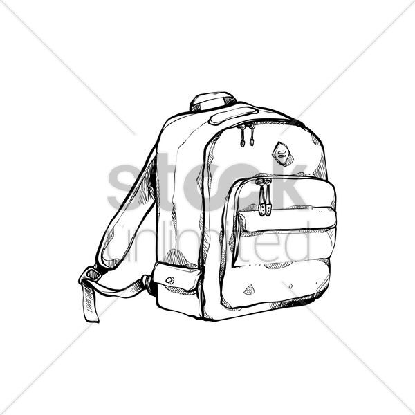 Bags At Getdrawings Com Free For Personal - Sketch Clipart (600x600), Png Download