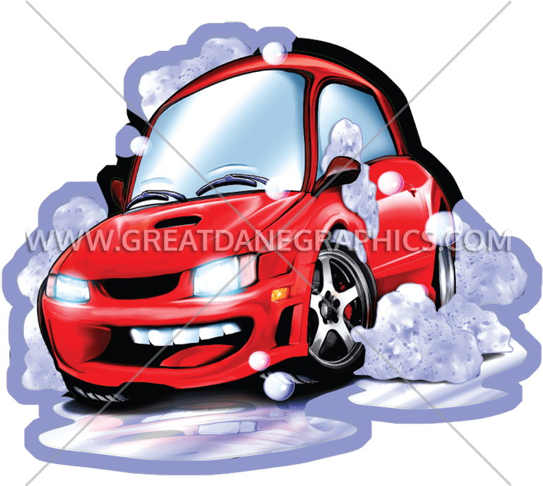 Car Wash - T Shirt Design For Car Washes Clipart (825x688), Png Download
