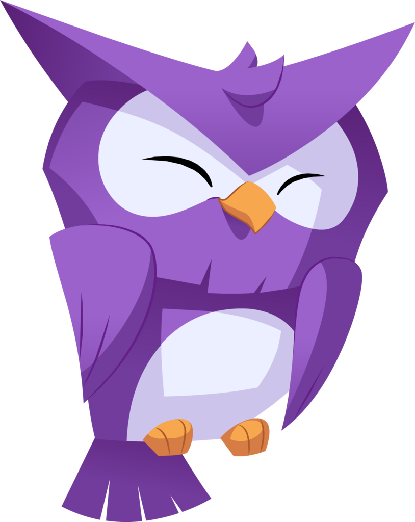 Purple Owl - Animal Jam Owl Png Clipart (814x1024), Png Download