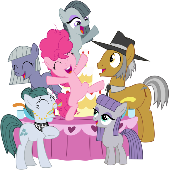 This - Equestria Girls Pinkie Pie's Family Clipart (617x600), Png Download