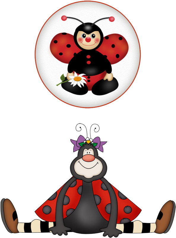 Фото, Автор Missis - Papel De Parede Joaninha Clipart (620x833), Png Download