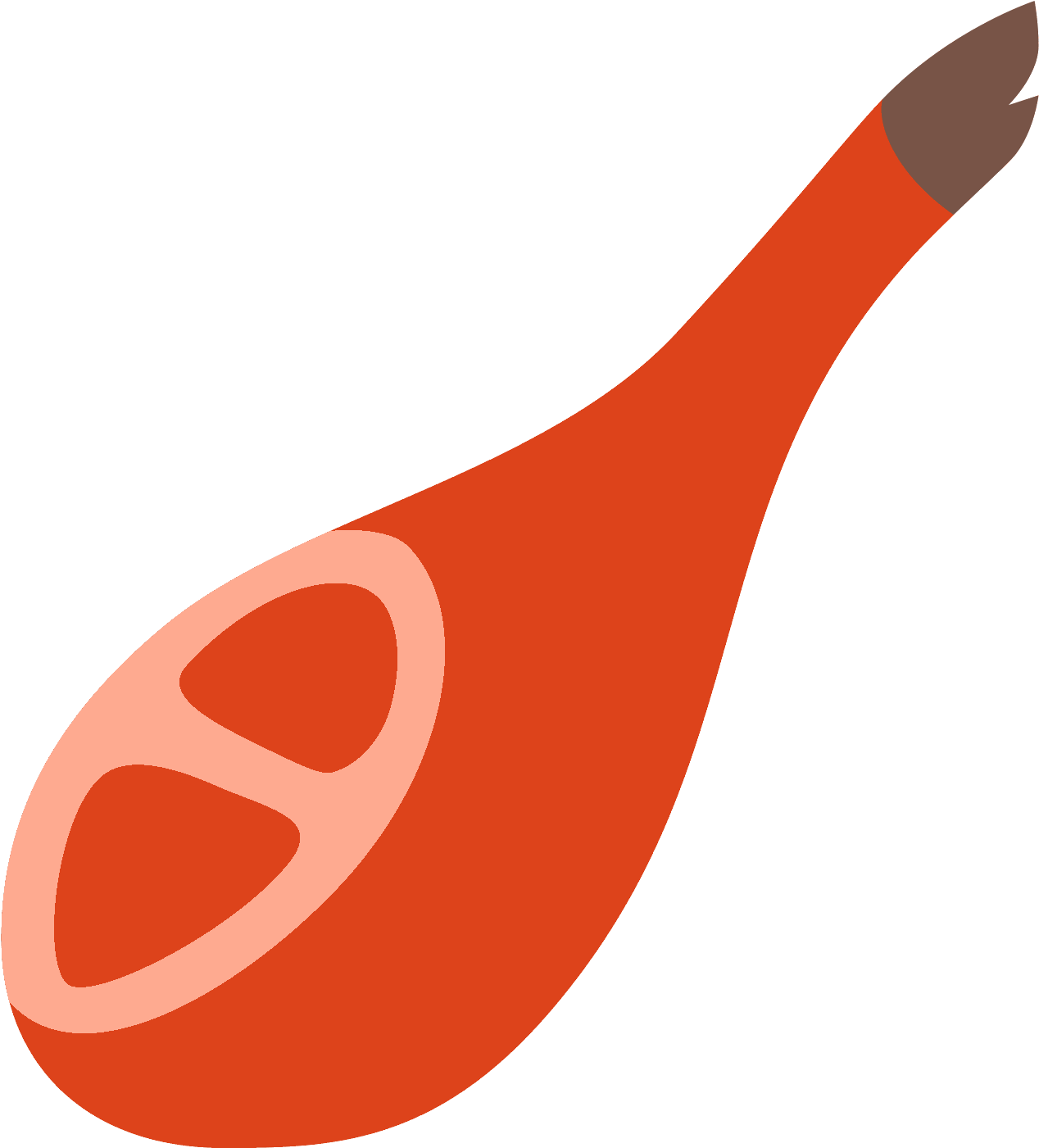 Ham Clipart Jamon - Jamón Png Transparent Png (1600x1600), Png Download