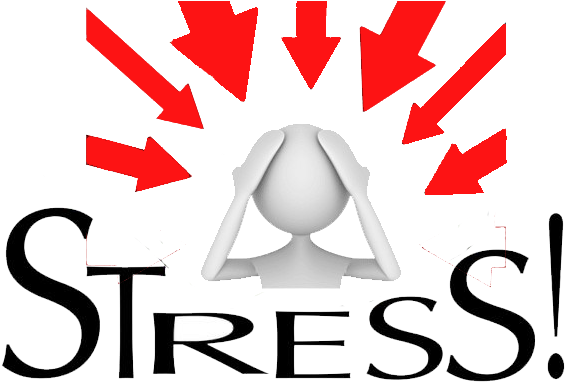 Help With Stress - Stress Word Clipart (600x600), Png Download