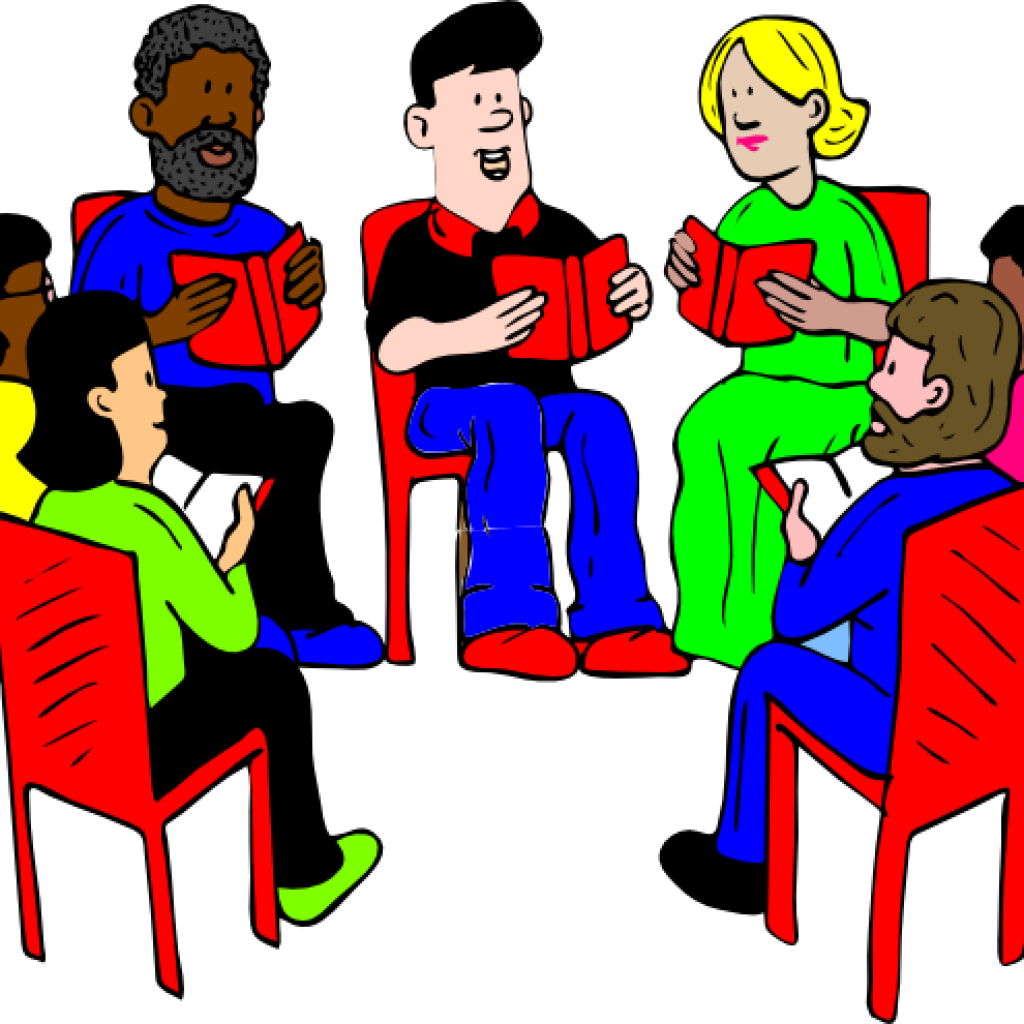 Guided Reading Clipart Group Of Readers Clip Art At - Meeting Clip Art - Png Download (1024x1024), Png Download
