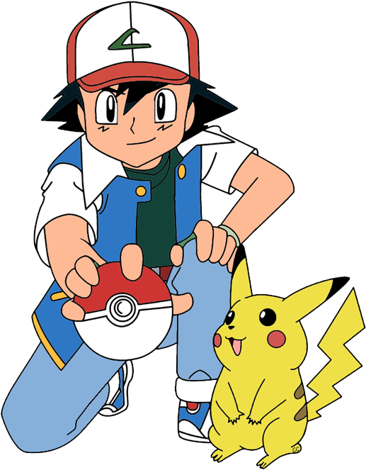 Clipart Ash Drawing Cartoon - Free Printable Pokemon Thank You Tags - Png Download (525x669), Png Download