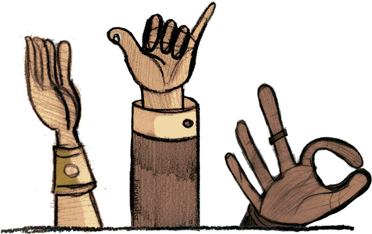 Giant Clipart Inner Voice - Halusinasi Art - Png Download (740x511), Png Download