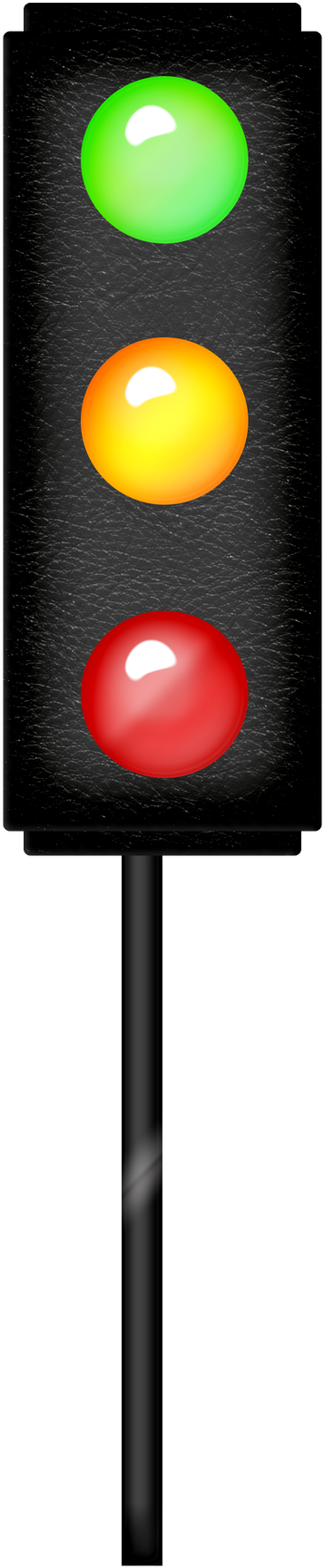 Brincadeira De Criança - Traffic Light Clipart (900x1800), Png Download
