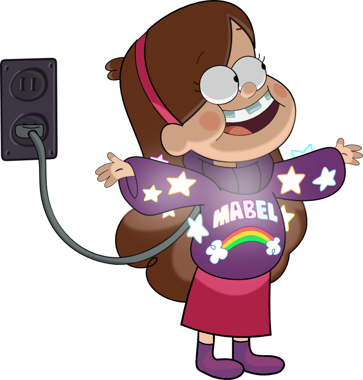 Gnomes Clip Art - Mabel Gravity Falls - Png Download (716x749), Png Download