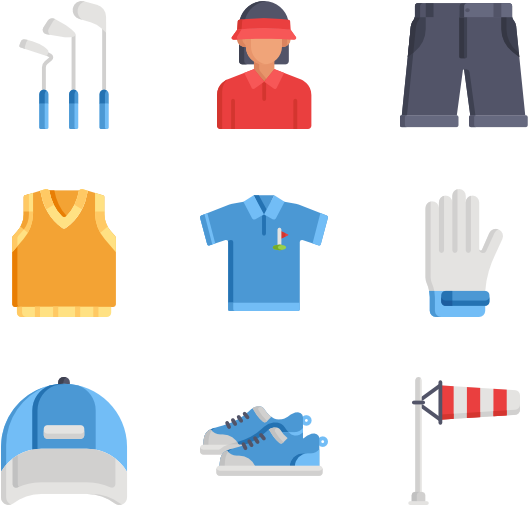 Golf Clipart (600x564), Png Download
